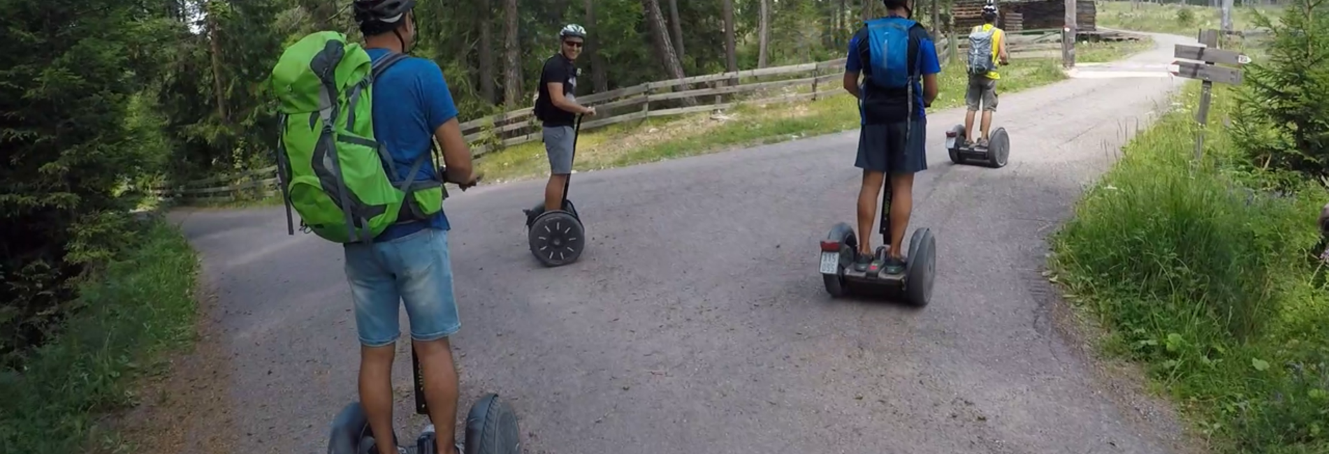 Segway-Tour im Vinschgau beim Hotel Vier Jahreszeiten